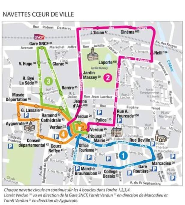 Le Belvedere Dernier Etage Avec Terrasse Wifi Fibre Lägenhet Tarbes Exteriör bild